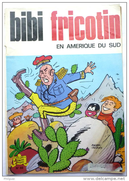 BIBI ET FRICOTIN 89 - EN AMERIQUE DU SUD -  LACROIX - Bibi Fricotin