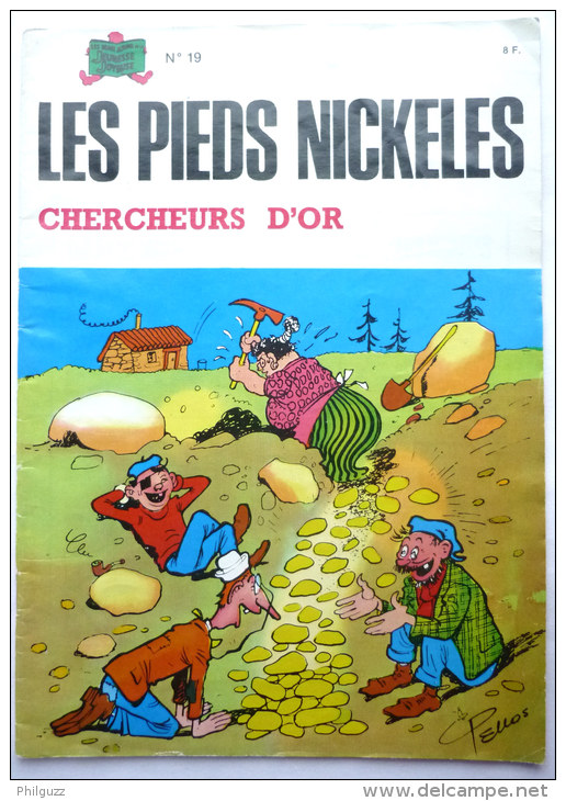 LES PIEDS NICKELES 19 CHERCHEURS D'OR - SPE - PELLOS - Pieds Nickelés, Les