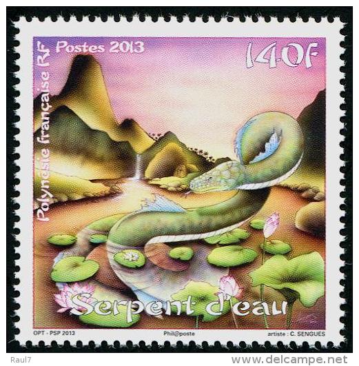 Polynésie 2013 - Année Du Serpent - 1val Neuf // Mnh - Neufs