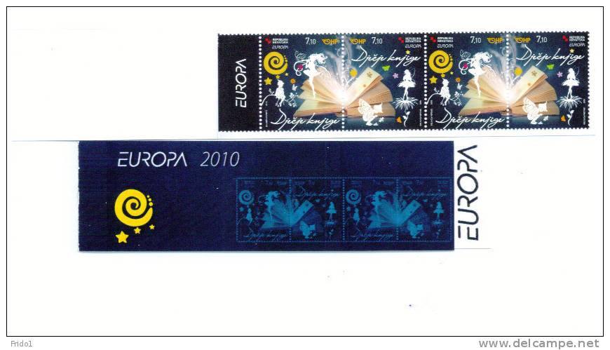 Kroatien / Croatia 2010 Europa Cept Markenheftchen Postfrisch / Europa Cept Booklet Unmounted Mint - 2010