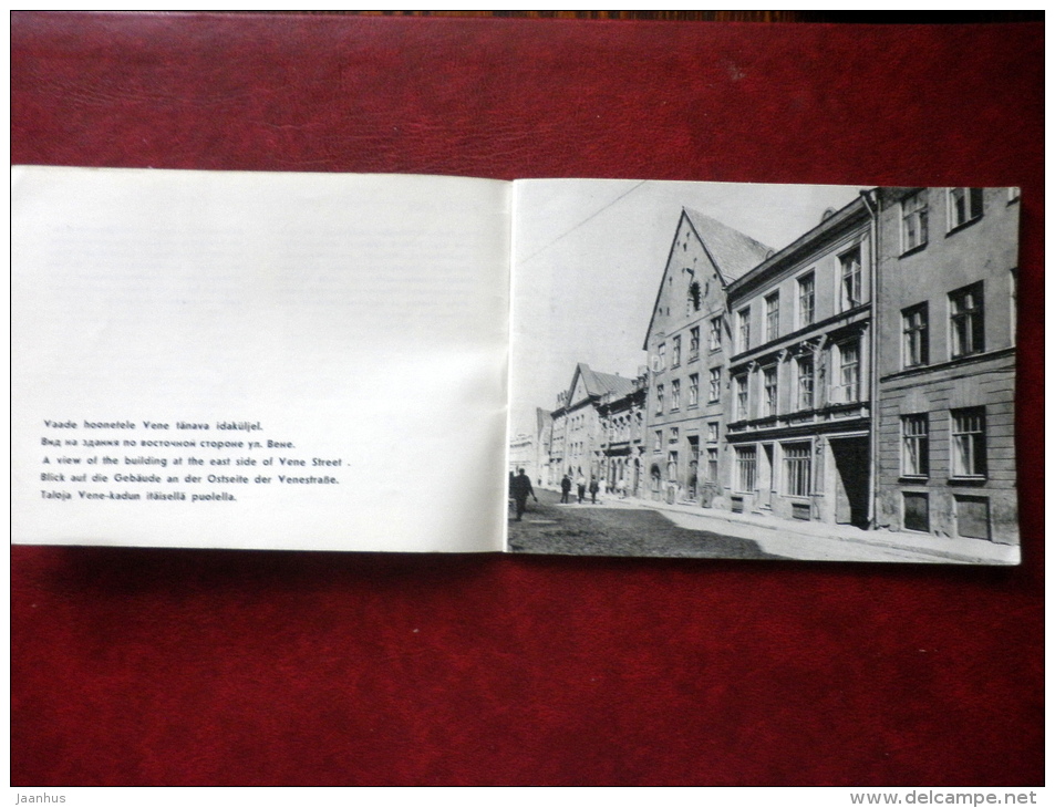 Tallinn , Vene Street - Mini Travel Photo Book - 32 Pages - 1972 - Estonia USSR - Autres & Non Classés