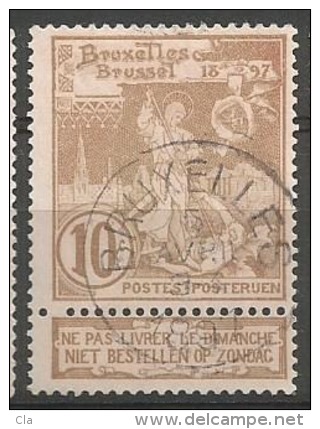 72  Obl  BXL  4.5 - 1894-1896 Tentoonstellingen