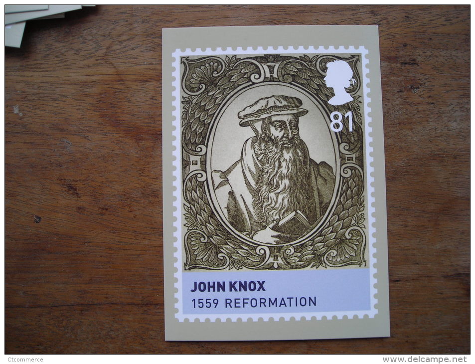 2010 Reins Et Reines Age Des Stewarts John Knox 1559 Reformation - Timbres (représentations)