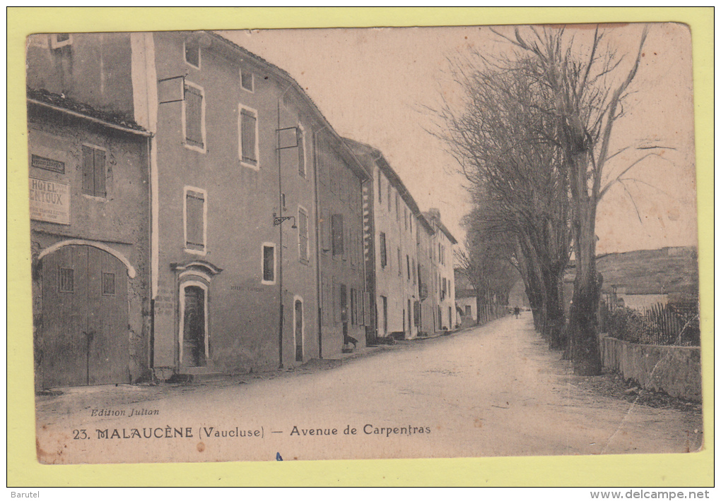 MALAUCENE --> Avenue De Carpentras - Malaucene