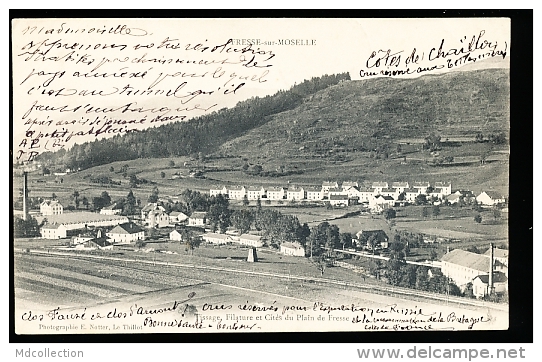 88 FRESSE SUR MOSELLE / Tissage, Filature Et Cités Du Plain De Fresse / - Fresse Sur Moselle