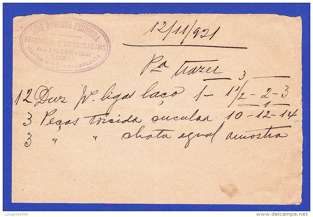 JOSÉ AUGUSTO FERREIRA  --  LISBOA, 12.11.1921 - Portugal