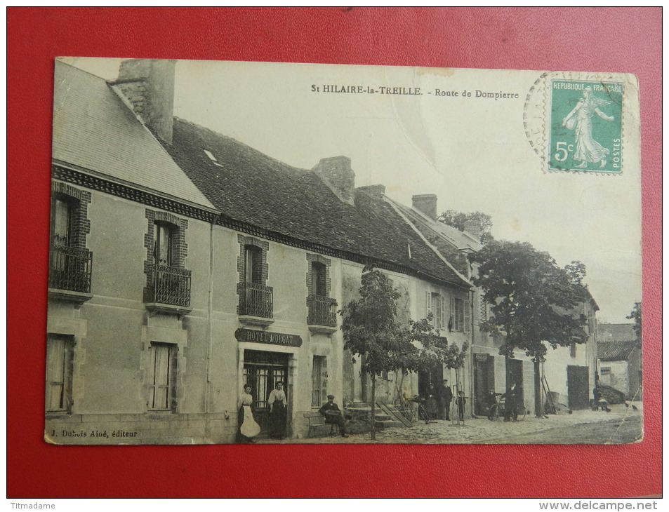 87 St Hilaire La Treille - Route De Dompierre - Altri & Non Classificati