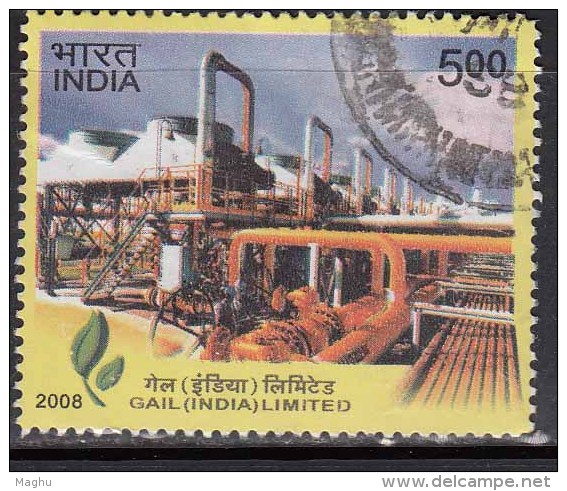 India Used 2008,  GAIL, Gas Authority Of India Limited, Energy  (image Sample) - Used Stamps