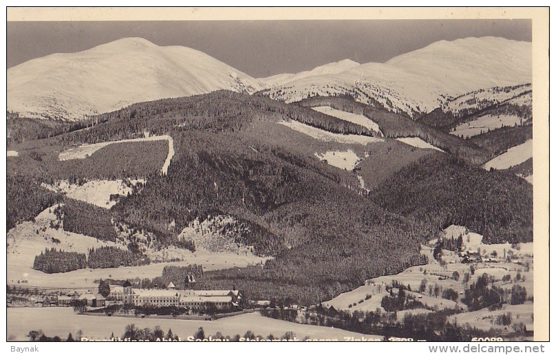 ST52   --   4 X SECKAU  --  MAUSOLEUM, ABTEI, - Seckau