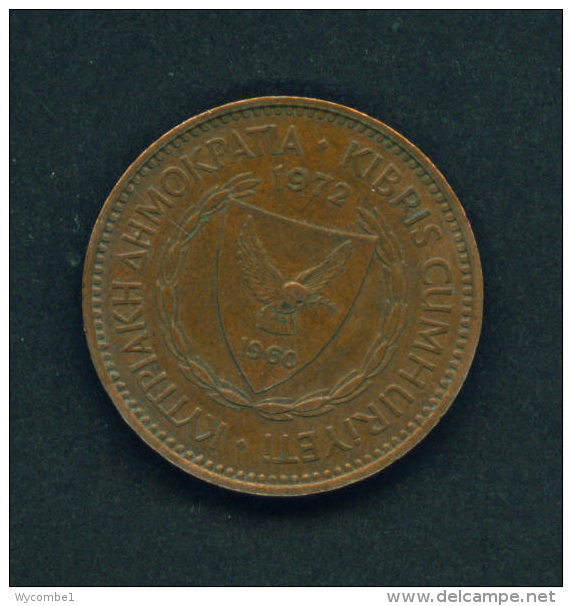 CYPRUS - 1972 5m Circ - Cipro