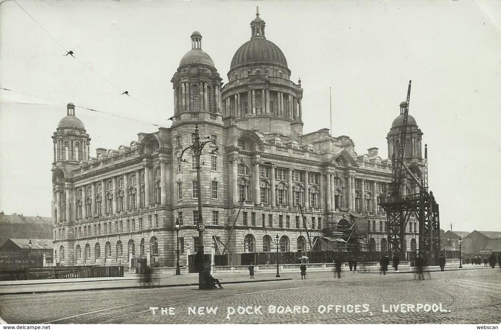 AK / PC Liverpool The New Dock Board Offices 1907 #21 - Liverpool