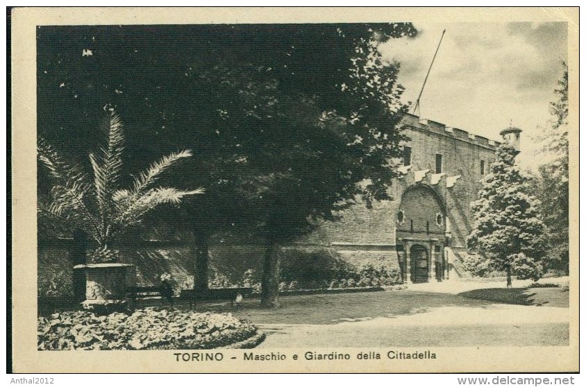Torino Maschio E Giardino Della Cittadella Sw 5.10.1930 - Other Monuments & Buildings