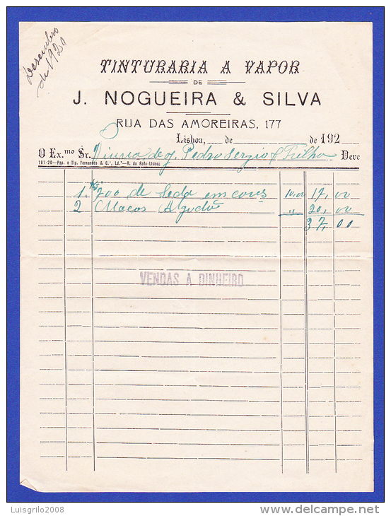 J. NOGUEIRA & SILVA  -DEZEMBRO DE 1920 - Portogallo