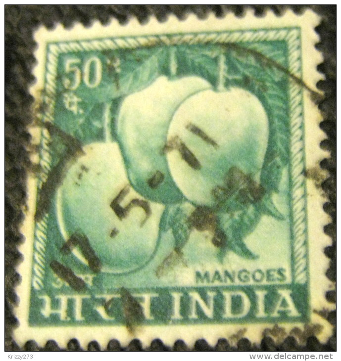 India 1967 Fruit Mangoes 50p - Used - Gebraucht