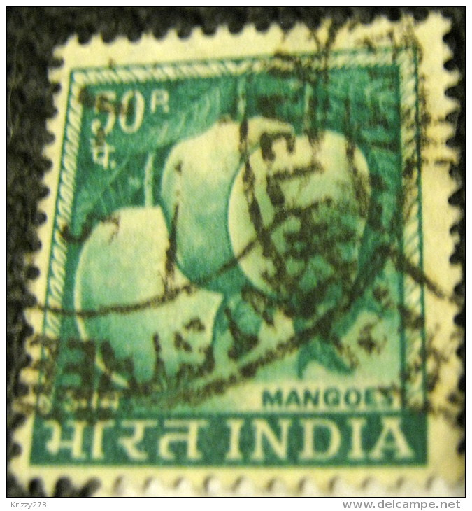 India 1967 Fruit Mangoes 50p - Used - Gebraucht