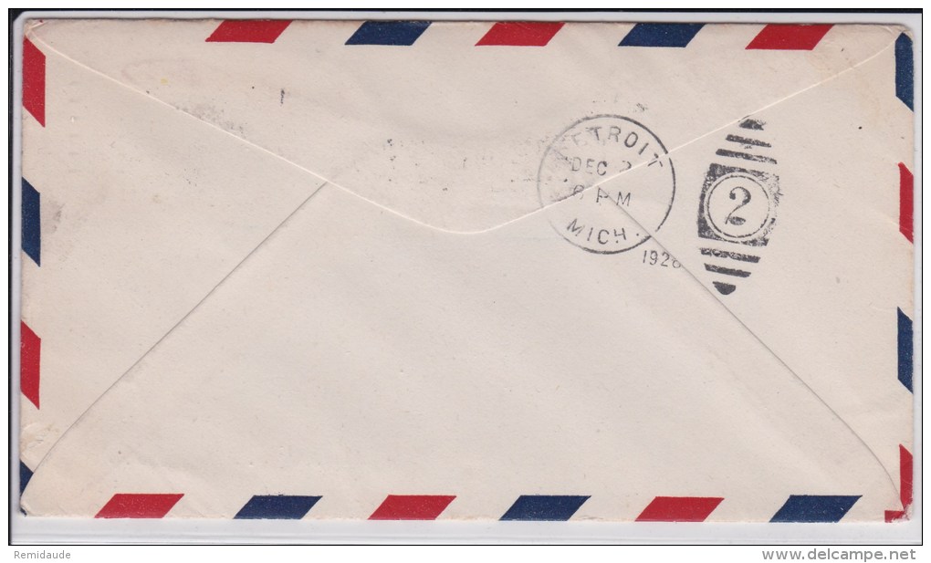 USA - 1928 - POSTE AERIENNE - ENVELOPPE AIRMAIL De NASHVILLE (TENNESSEE) - FIRST FLIGHT - C.A.M. 30 - CHICAGO TO ATLANTA - 1c. 1918-1940 Covers