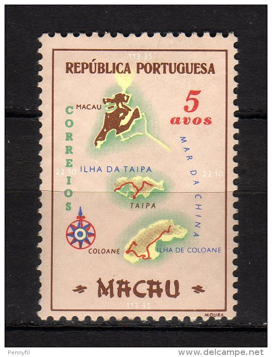 MACAU - 1956 YT 377 * - Unused Stamps