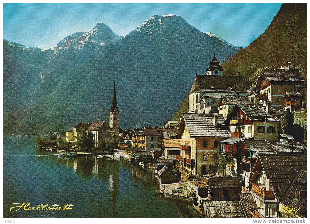 Hallstadtt  Malerisches Salzkammergut   Austria    # 0528 - St. Wolfgang