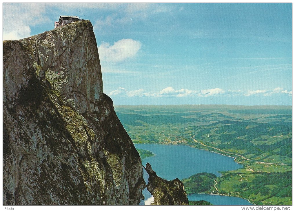 Schafberg Mit Hotel Schafbergspitze  St. Wolfgang    Salzkammergut   Austria    # 0532 - St. Wolfgang