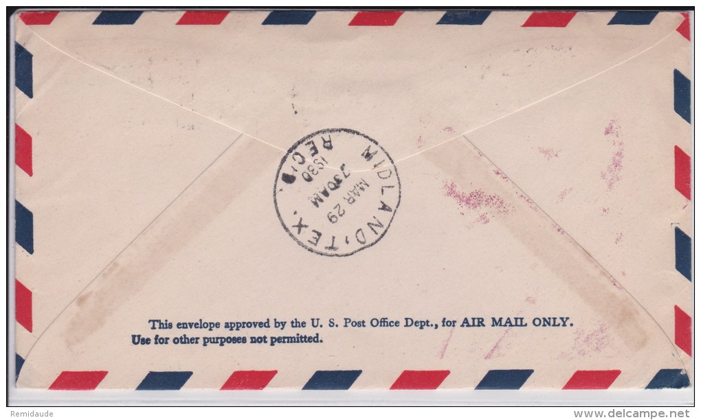 USA -1930  - POSTE AERIENNE - ENVELOPPE AIRMAIL De CINCINNATI  ( OHIO) - CINCINNATI AIRCRAFT SHOW -  PRESS DAY - 1c. 1918-1940 Lettres