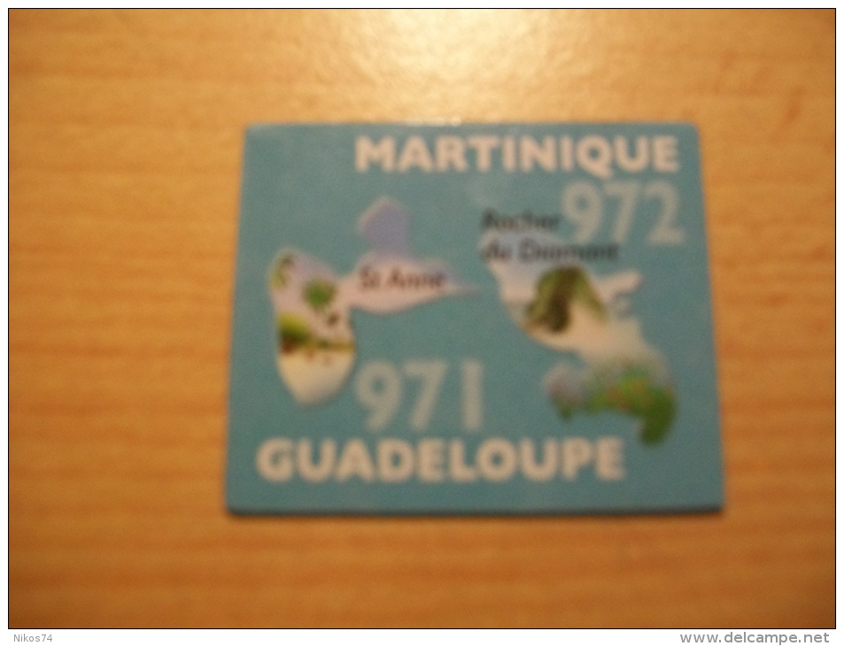 MAGNET LE GAULOIS 971 GUADELOUPE 972 MARTINIQUE - Autres & Non Classés