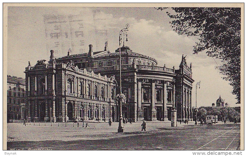 W2  --  WIEN  --  BURGTHEATER  --  1938  --  GEBIRGSJAGER REGIMENT 10 / 138 - Sonstige & Ohne Zuordnung