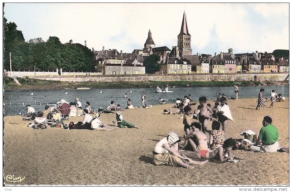 58  - NIEVRE  - LA CHARITE SUR LOIRE   LA PLAGE - La Charité Sur Loire