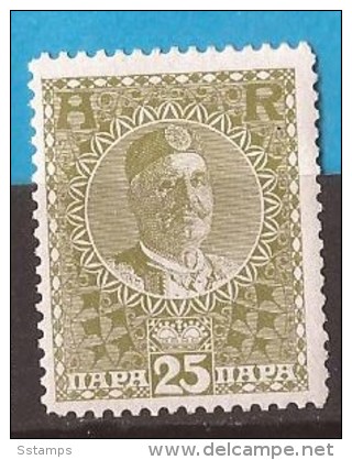 1913 X 98 MONTENEGRO CRNA GORA KOENIG NIKOLA I RUECKSCHEINMARKE HINGED - Montenegro