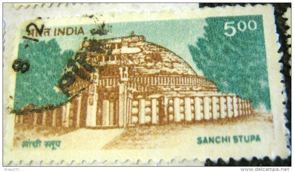 India 1994 Sanchi Stupa 5.00 - Used - Used Stamps