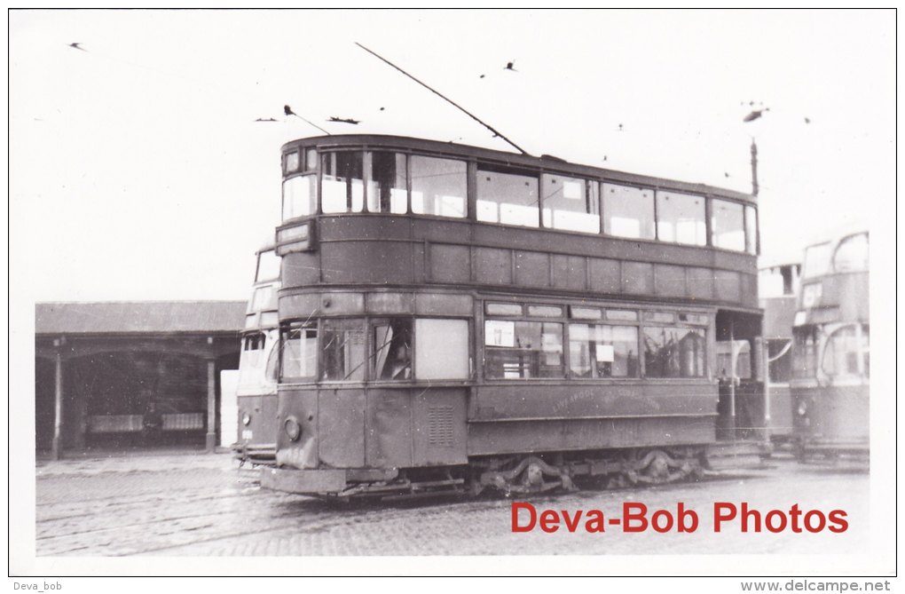 Tram Photo LIVERPOOL Corporation Tramcar Standard Car 459 LCPT Tramway - Trains