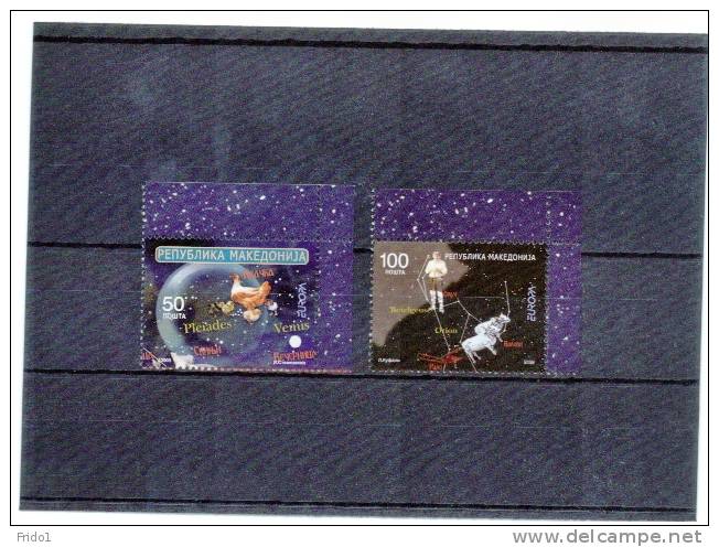 Makedonien / Macedonia 2009 Europa Cept Satz Postfrisch / Europa Cept Set Unmounted Mint - 2009