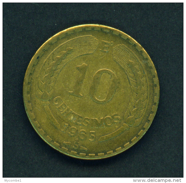 CHILE - 1965 10c Circ. - Chile