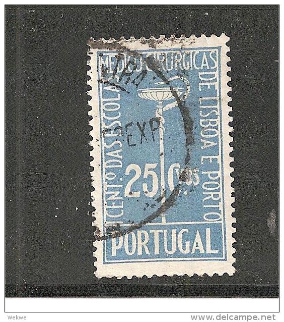 PorMi.Nr.598/  - PORTUGAL - Medizinische Akademien 1937 O - Gebraucht