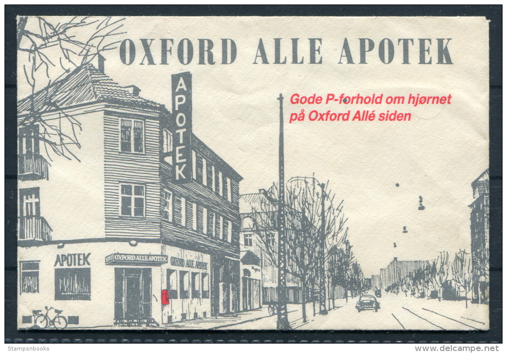 Denmark Copenhagen Oxford Alle Apotek Chemist Advertising Envelope - Other & Unclassified