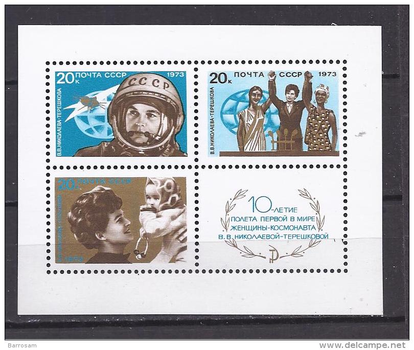 Russia1973:SPACE(women In Space) Michel Block89mnh** - Russia & USSR