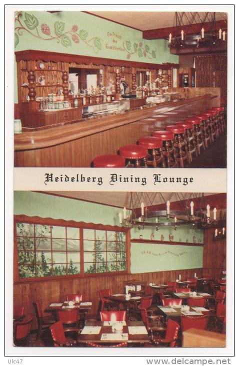 - MINNEAPOLIS. - Heidelberg Dining Lounge - German-American Restaurant   - Scan Verso - - Minneapolis