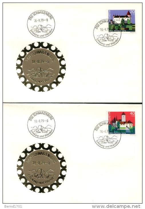 Schweiz / Switzerland - Mi-Nr 1156/1159 Sonderstempel / Special Cancellation (s405) - Briefe U. Dokumente