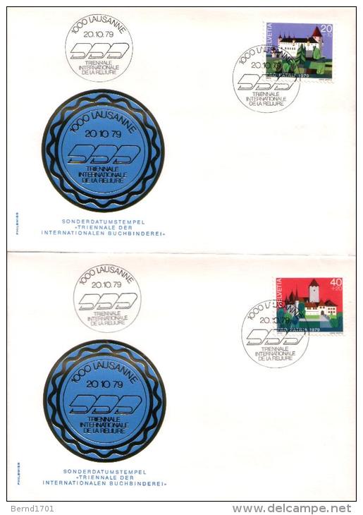 Schweiz / Switzerland - Mi-Nr 1156/1159 Sonderstempel / Special Cancellation (s406) - Covers & Documents