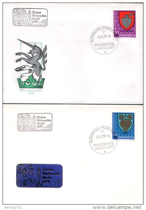 Schweiz / Switzerland - Mi-Nr 1165/1168 Sonderstempel / Special Cancellation (s407) - Covers & Documents