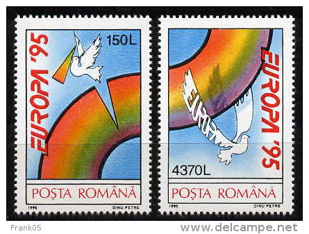 Rumänien / Romania / Roumanie 1995 Satz/set EUROPA ** - 1995