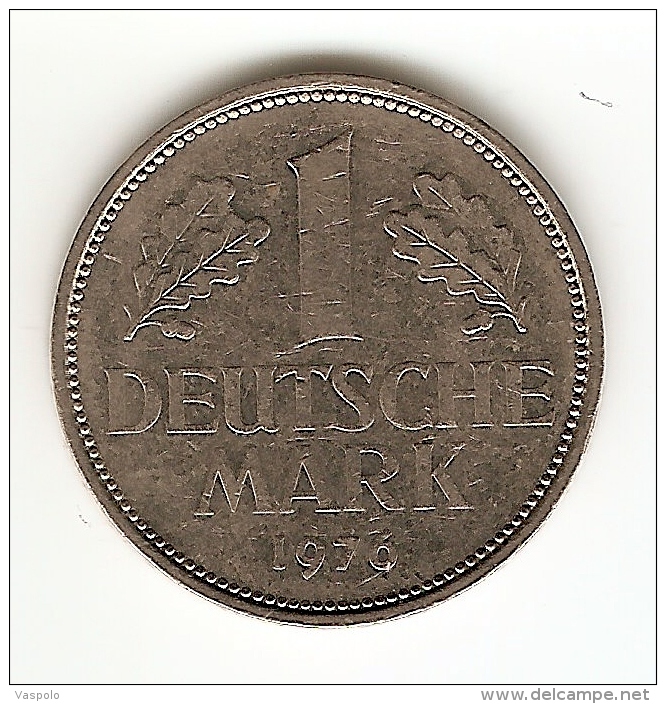 Deutschland -1 Deutsche Mark 1976 - 1 Marco