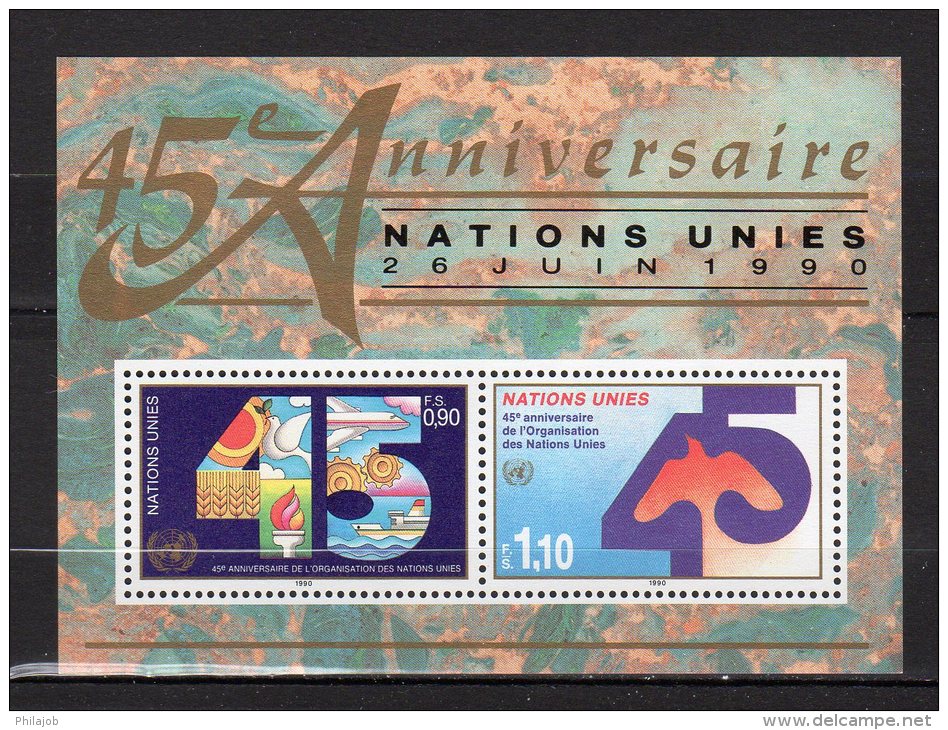 ONU BF N° YT 6 Neuf ** MNH " 45 ANS DE L´ONU " + Prix Dégressif ! - Autres & Non Classés