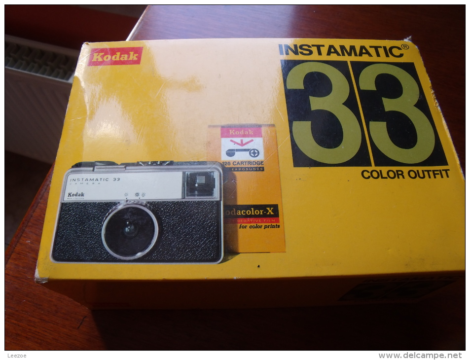 Appareil Photo KODAK Instamatic 33 COLOR OUTFIT - Fotoapparate