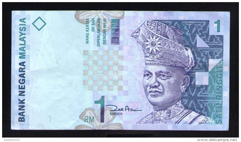 Billet De Banque Nota Banknote Bill 1 Satu Ringgit Malaisie - Malesia