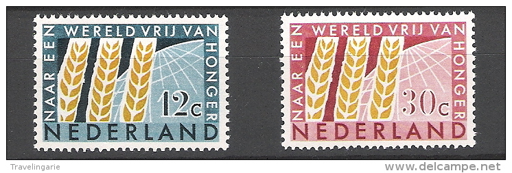 Nederland 1963 Freedom From Hunger NVPH 784/5 Yvert 767/8 MNH ** - Neufs