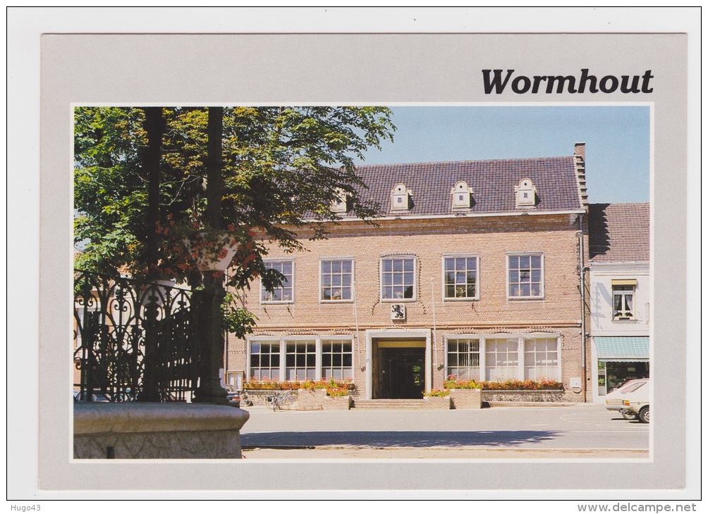 WORMHOUT - L' HOTEL DE VILLE - Ed. COMBIER - Wormhout