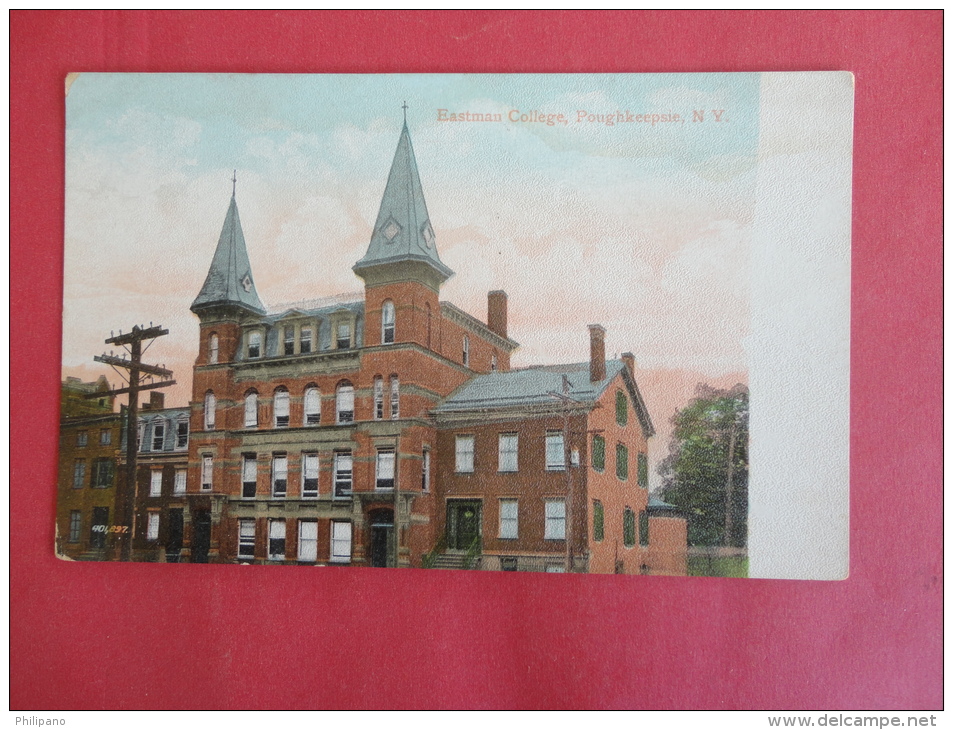 - New York > Poughkeepsie  Eastman College  Not Mailed    Ref 1031 - Syracuse