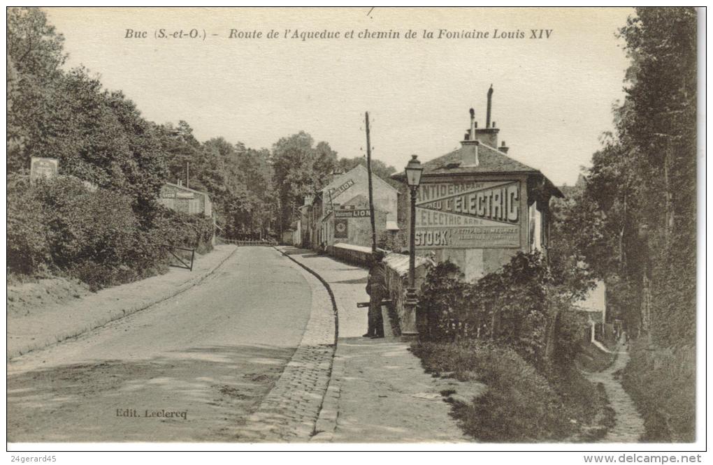 CPA BUC (Yvelines) - Route De L'Aqueduc Et Chemin De La Fontaine Louis XIV - Buc