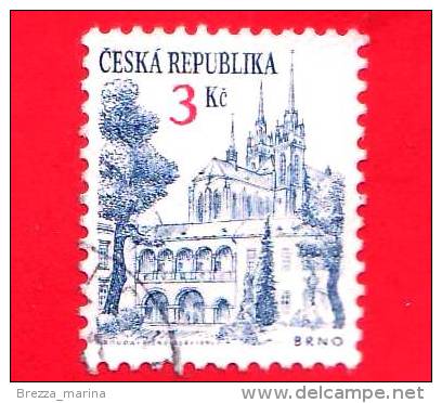 REP. CECA - CESKA - CZECH R. - USATO - 1994 - Città Di Brno - 3 - Used Stamps