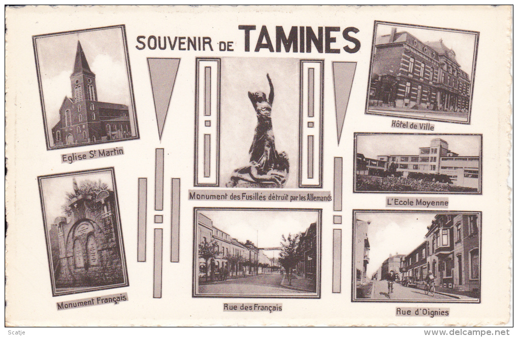 Souvenir De Tamines - Sambreville